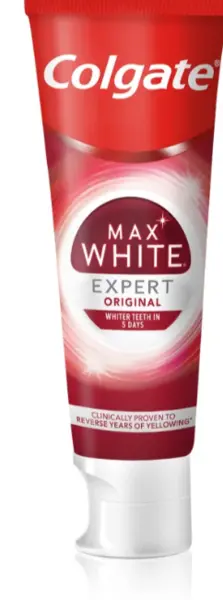Image of Colgate Max White Expert Original Whitening Toothpaste 75ml
