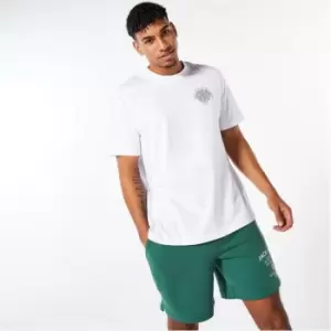 Image of Jack Wills Radar Graphic T-Shirt - White