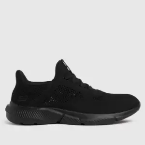 Image of SKECHERS Black Ingram Brexie Trainers