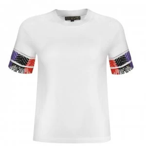 Image of Biba Fringe Jumper - Ivory