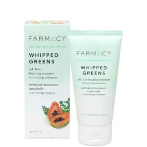 Image of FARMACY Whipped Greens Oil-Free Foaming Cleanser 150ml