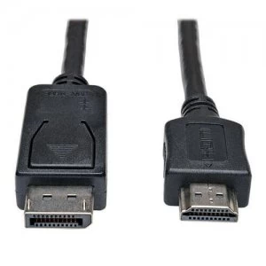 Image of Tripp Lite Displayport To HDMI Cable Adapter 10ft