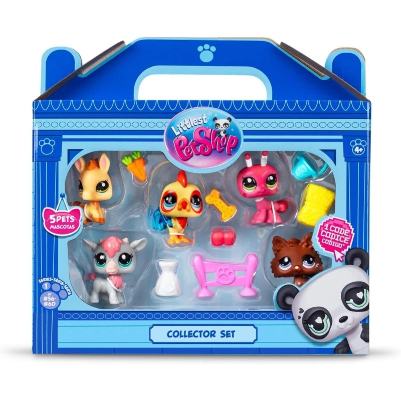 Image of Littlest Pet Shop Littlest Pet Shop Collectors 5 Pack Barnyard Fun Action Figures One Size Multi 98790191000