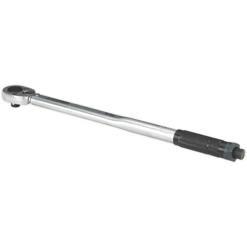 Image of Loops Calibrated Micrometer Torque Wrench - 1/2" Sq Drive - Flip Reverse Ratchet Multi