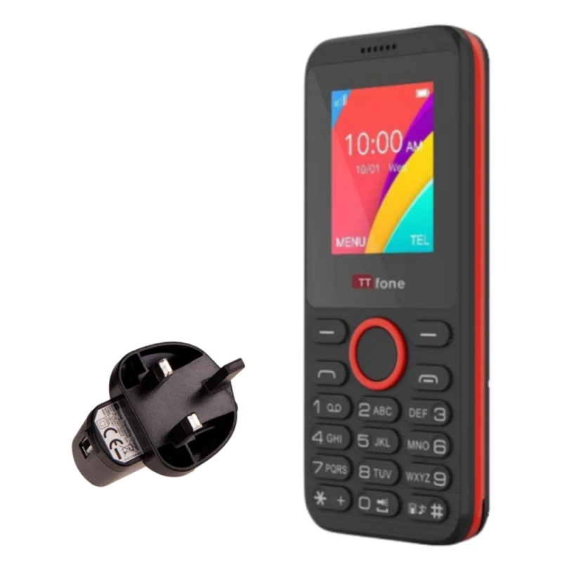 Image of TTfone TTfone TT160 Dual SIM - with Charger - O2 Pay as you Go - Unlocked