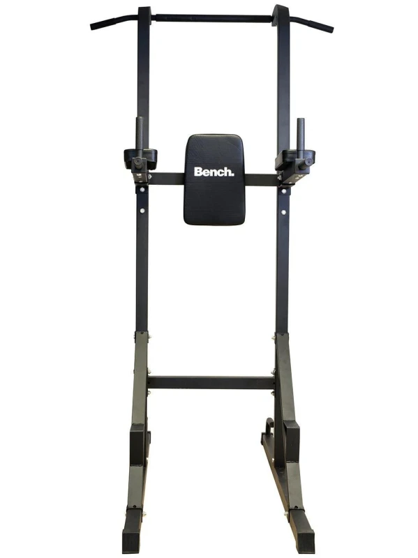 Image of Bench Bench Multi-Functional Power Tower in Black One Size Unisex 5055201330109