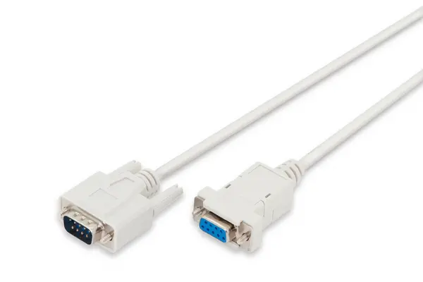 Image of Digitus Digitus Series Cable [1x D-SUB-plug 9-pin - 1x D-SUB socket 9-pin] 2m Beige AK-610202-020-E
