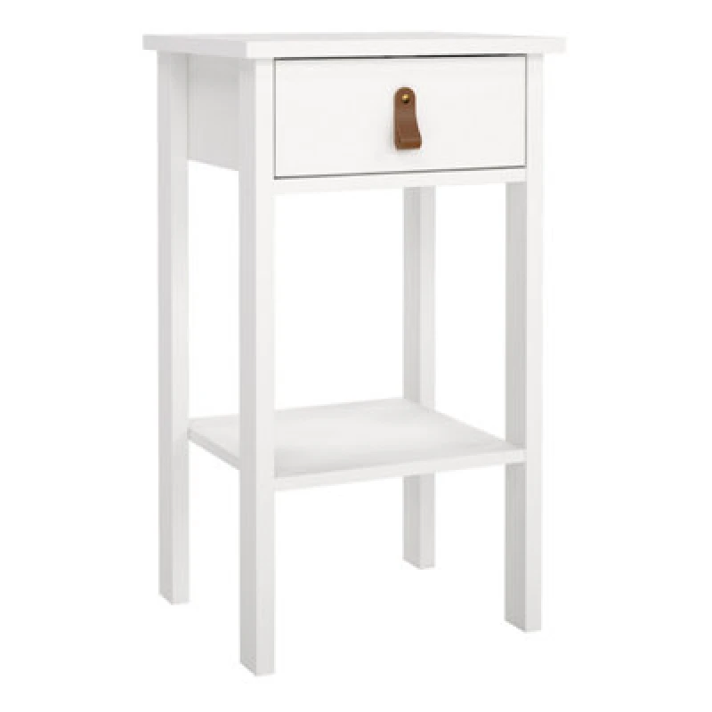 Image of Furniture To Go Barcelona Bedside Table with 1 Drawer White