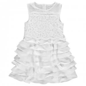 Image of Bardot Tiered Dress - Ivory