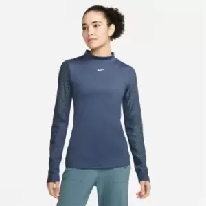 Image of Nike ThermaFit Advanced Long Sleeve Top Womens - Blue