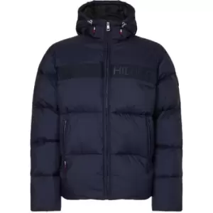 Image of Tommy Hilfiger High Loft Puffer Jacket - Blue