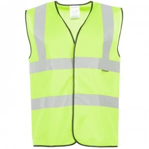 Image of Dunlop Hi Vis Vest - Yellow