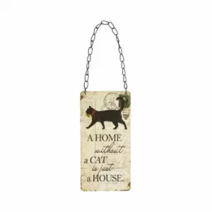 Image of A Home Without a Cat Sign by Heaven Sends