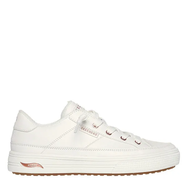 Image of Skechers Arch Fit Arcade - On My Way Low-Top Trainers Womens Low Trainers 4 (37) White 27373101240
