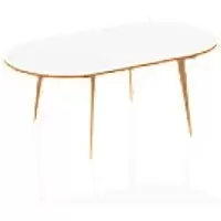 Image of dynamic Computer Desk Oslo OSBT2400WHT White 2400 mm x 1000 mm x 730 mm