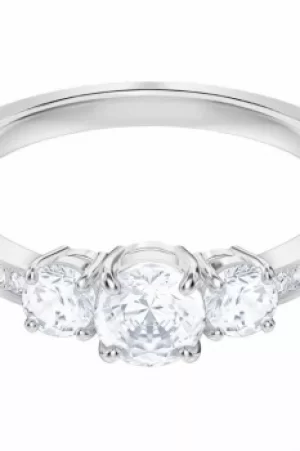 Image of Ladies Swarovski Jewellery Attract Trilogy Ring Size P/Q 5448843