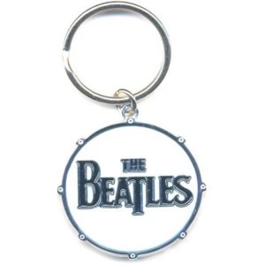 Image of The Beatles - Drum Logo Keychain