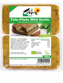 Image of Taifun Tofu Fillets Wild Garlic 160g