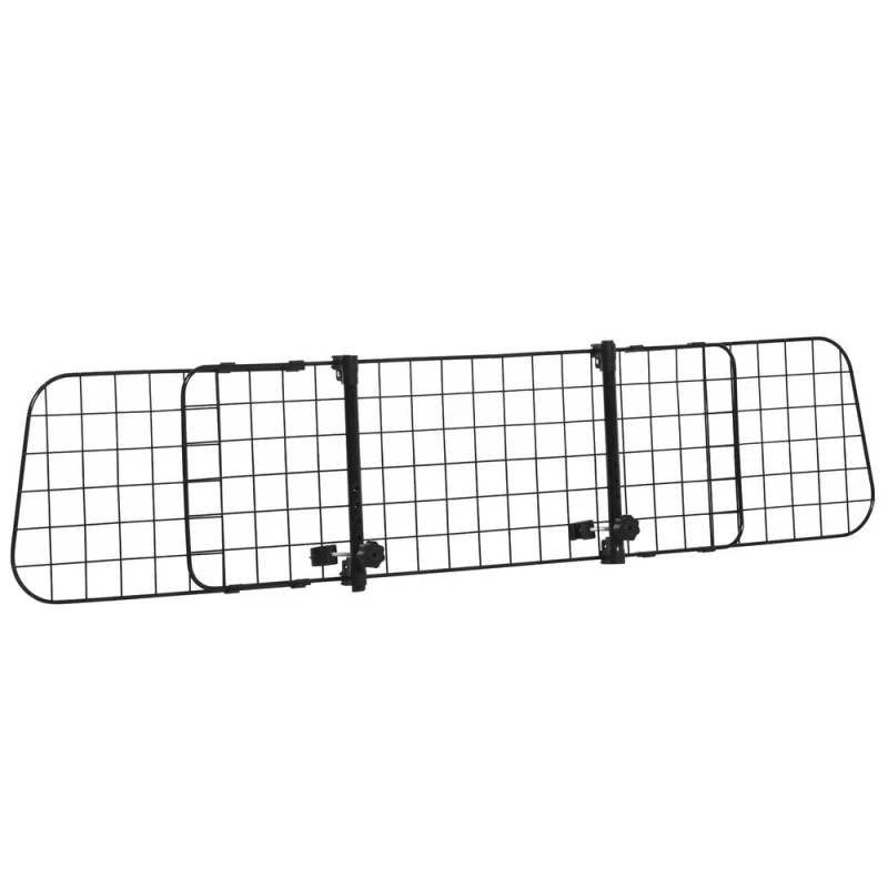 Image of PawHut Pawhut - Heavy Duty Pet Dog Car Barrier Adjustable Ventilated Mesh Wire Guard 5056602989613