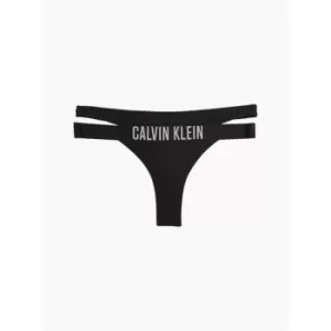 Image of Calvin Klein Thong Brazilian - Black