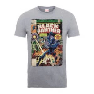 Image of Marvel Comics The Black Panther Big Issue Mens Grey T-Shirt - M