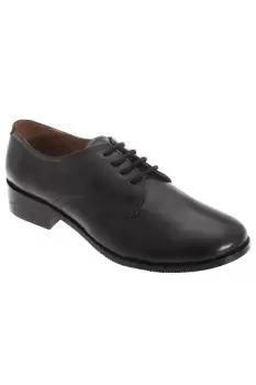 Image of 4 Blind Eyelet Hi-Shine Leather Cadet Shoes