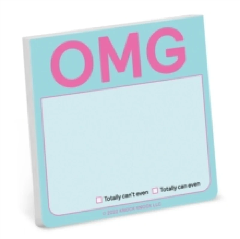 Image of Knock Knock OMG Sticky Note (Pastel Version) Other printed item