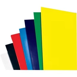 Image of Rexel A4 Gloss Binding Covers Plain 250gsm White - 2 x Pack of 50 Binding Covers