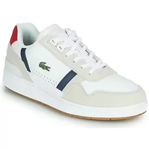 Image of Lacoste T-CLIP 0120 2 SMA mens Shoes Trainers in White,7.5,8,9