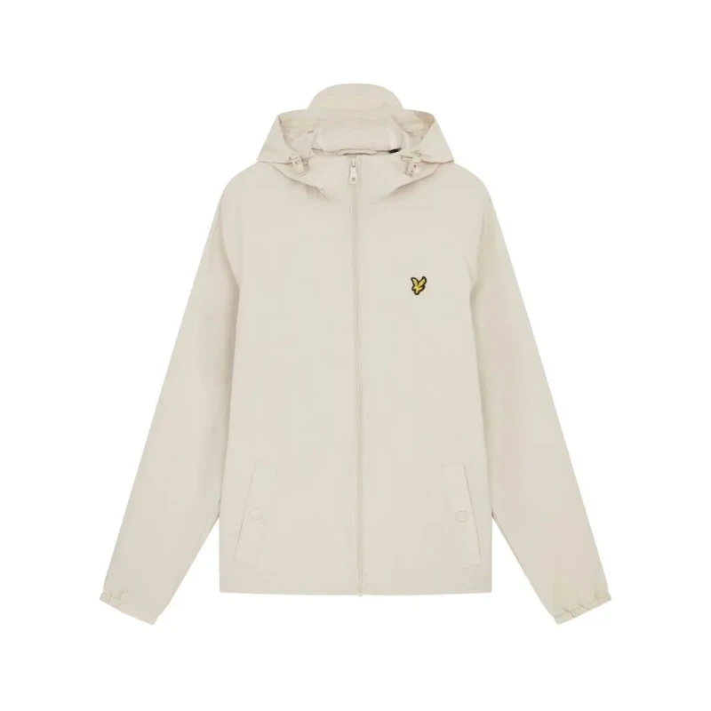 Image of Lyle & Scott Hooded jacket Lyle & Scott Beige Male 2XL