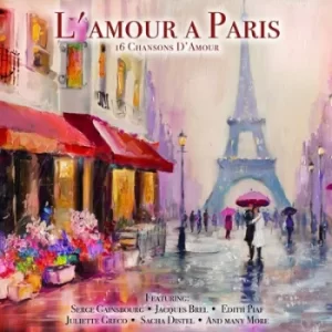 Image of Lamour a Paris 16 Chansons Damour by Various Artists Vinyl Album