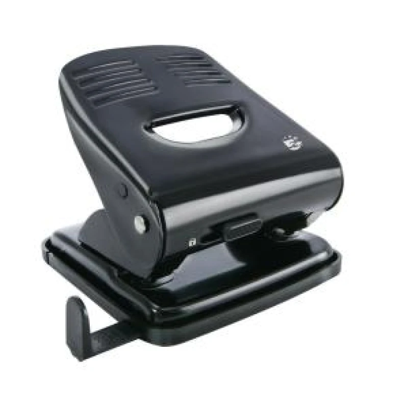 Image of 5 Star Office Metal with Plastic Base 2 Hole Punch Black 918826