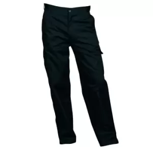 Image of Portwest Mens Combat Workwear Trousers (36/R) (Black)