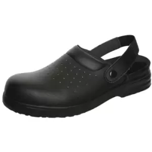 Image of Dennys Safeway Safety Sandals (39) (Black) - Black