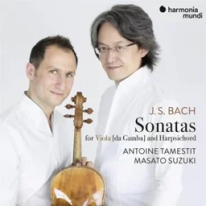 Image of JS Bach Sonatas for Viola Da Gamba and Harpsichord by Johann Sebastian Bach CD Album
