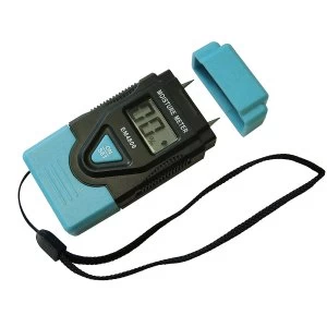 Image of Faithfull Damp & Moisture Meter LCD Display