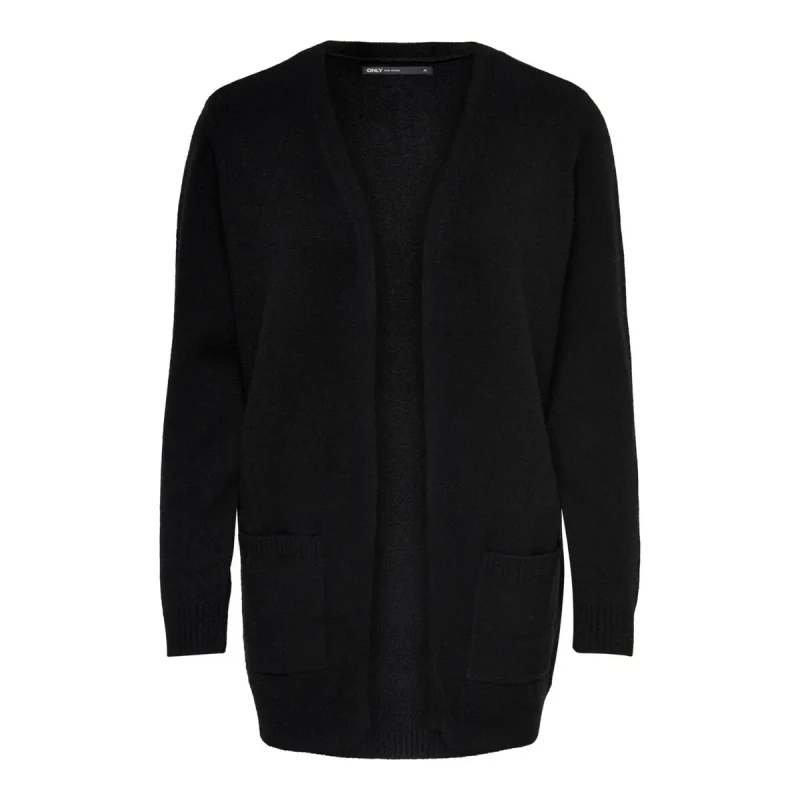 Image of Only Womens cardigan Only Lesly open Noir Female S