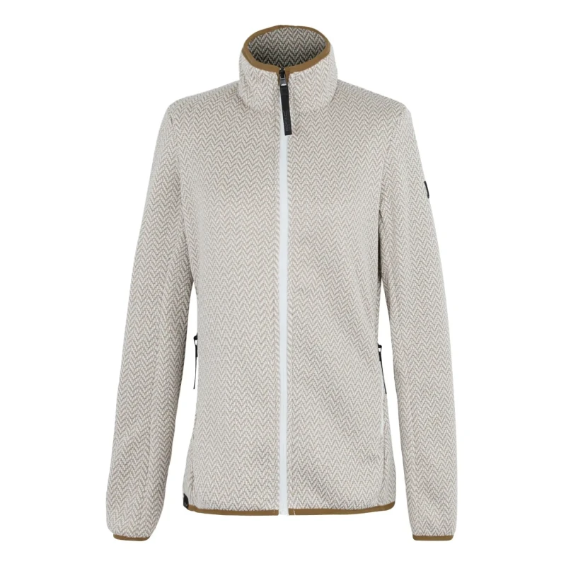 Image of Womens zipped fleece Regatta Elzie Beige Female 42