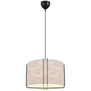 Image of Nordlux Lighting - Nordlux Cardine Cylindrical Pendant Ceiling Light White E27