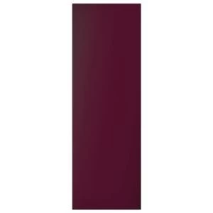 Image of Cooke Lewis Raffello High Gloss Aubergine Tall standard door W300mm