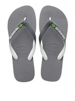 Image of HAVAIANAS Brasil Mix Flip Flop, Multi, Size 7, Men