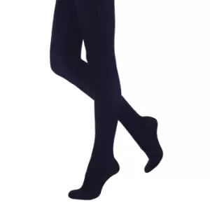 Image of Silky Womens/Ladies 300 Denier Appearance Fleece Tights (1 Pair) (Medium (36a-42a)) (Navy)