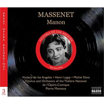 Image of Jules Massenet - Manon (Monteux, De Los Angeles) CD