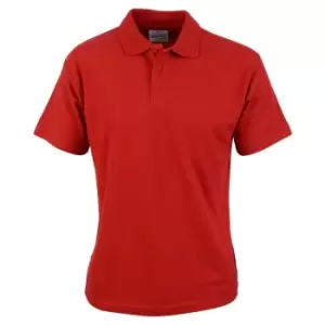 Image of Absolute Apparel Mens Pioneer Polo (L) (Red)