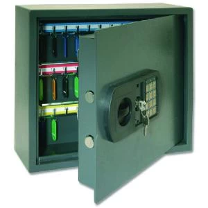 Image of Original Helix High Security Key Safe 100 Key Grey CP9100