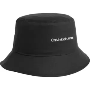 Image of Calvin Klein Jeans Insititutional Bucket Hat - Black