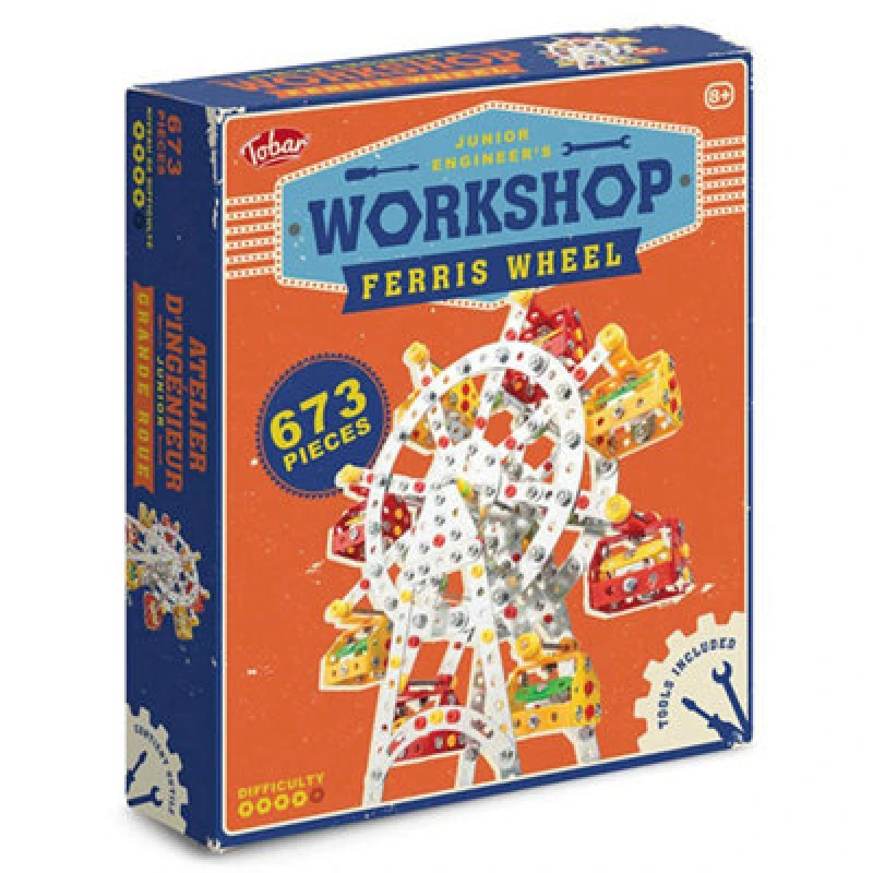 Image of Doodle 'Workshop Ferris Wheel', 673 Pieces Multi