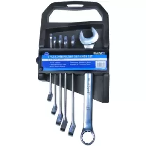Image of 6 Piece Chrome Vanadium Metric Combination Spanner Set (8-17MM)