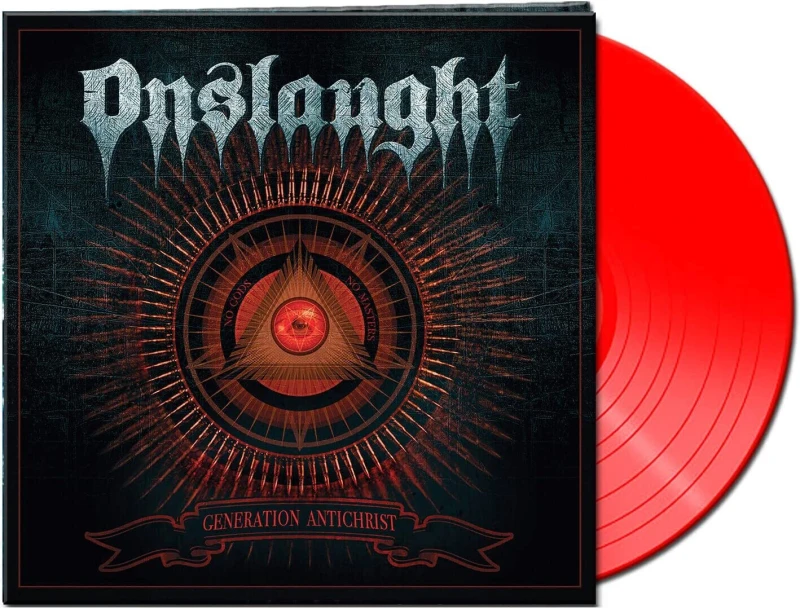 Image of Onslaught Generation Antichrist LP red Onesize Unisex