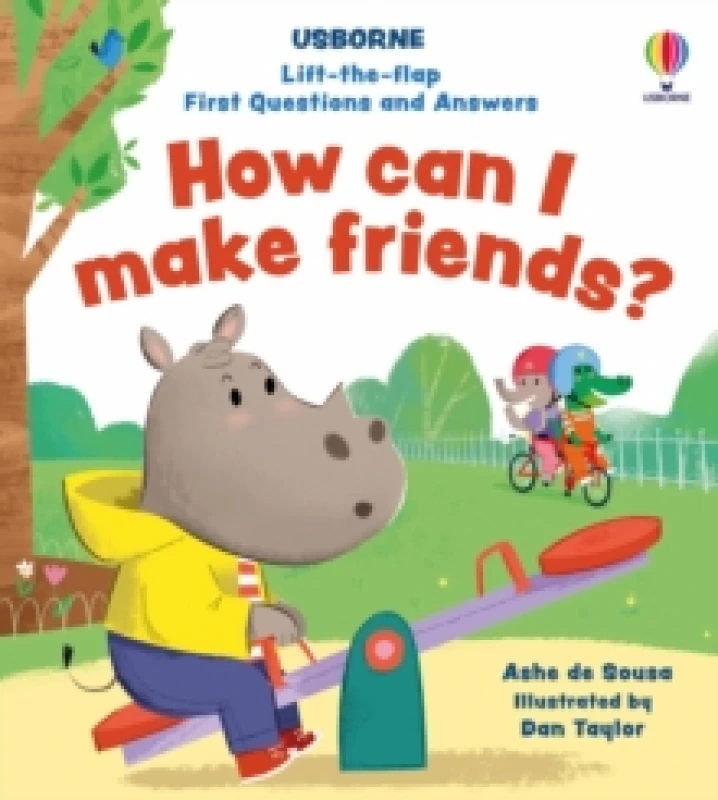 Image of Lift-the-flap First Questions and Answers How can I make friends? Board book
